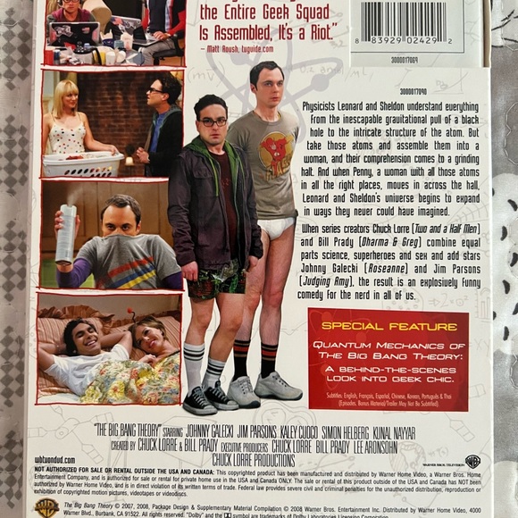 Big Bang Theory DVD Bundle - Picture 3 of 13